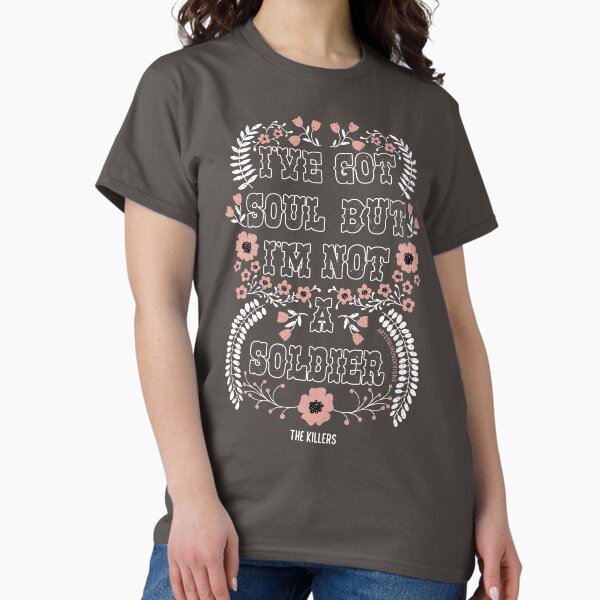 Item preview, I’ve Got Soul but I’m Not a Soldier | The Killers  designed and sold by Artsyalison.