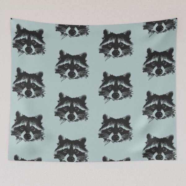 Item preview, Raccoon Face designed and sold by autoboxdesign.