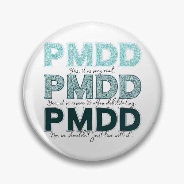 Item preview, PMDD Awareness. Darkness of depression, Teal for Insight, Turquoise for Balance. 1 in 20, it is very real and often debilitating. designed and sold by Orianah.