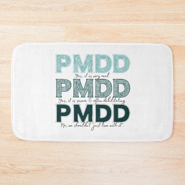 Item preview, PMDD Awareness. Darkness of depression, Teal for Insight, Turquoise for Balance. 1 in 20, it is very real and often debilitating. designed and sold by Orianah.