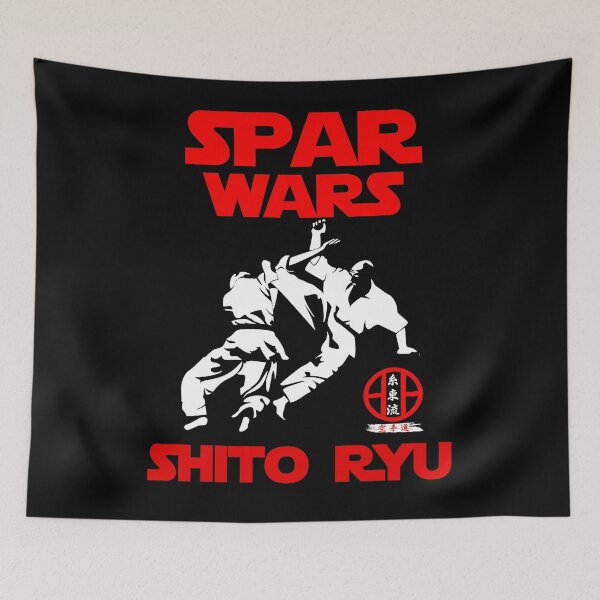 Item preview, Shito Ryu Karate Kumite Spar Wars - Martial Arts Fashion Design designed and sold by Zanshin-Art.