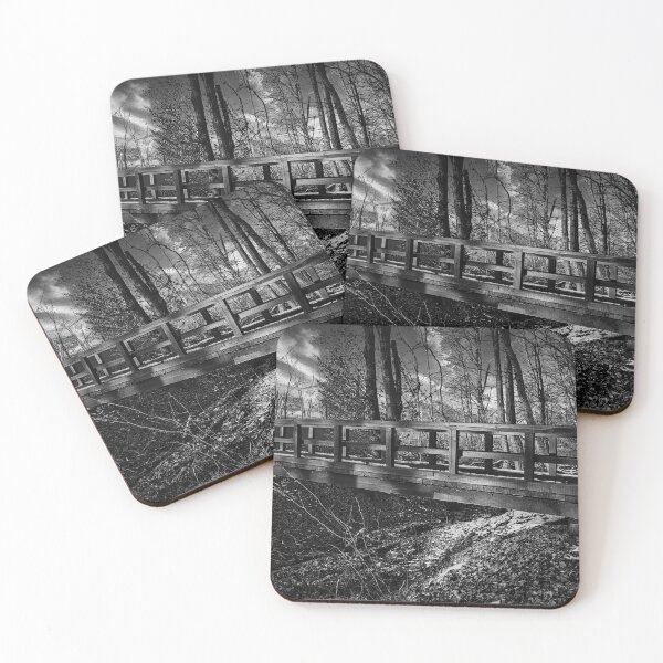 Item preview, Winter Forest Bridge Photo designed and sold by STIGPhotoDesign.