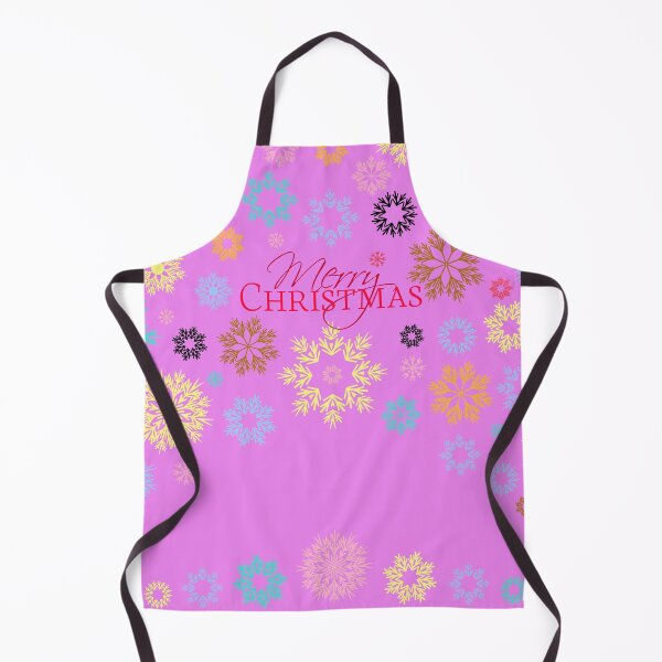 Item preview, Merry Christmas Violet Multicolored Snowflakes Idea designed and sold by Ross-Sergey.