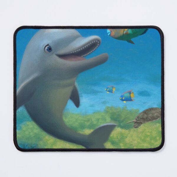 Item preview, The Friendly Dolphin  designed and sold by 3WishStudios.