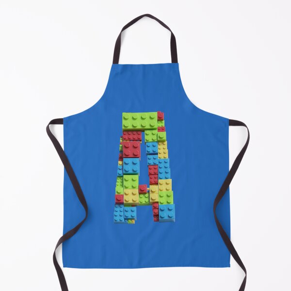 Item preview, Building Brick Initial A in Primary Colors designed and sold by TheFlyingPug.
