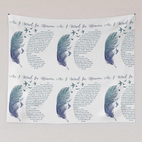 Item preview, As I wait in Heaven designed and sold by SCStafford.