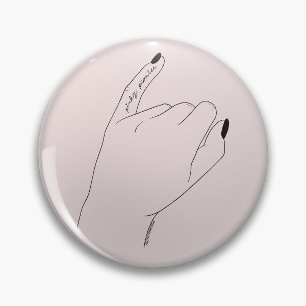 Item preview, Pinky Promise Hand Drawing | BFF | Sisters | Friends designed and sold by Artsyalison.