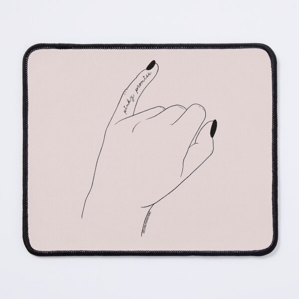 Item preview, Pinky Promise Hand Drawing | BFF | Sisters | Friends designed and sold by Artsyalison.