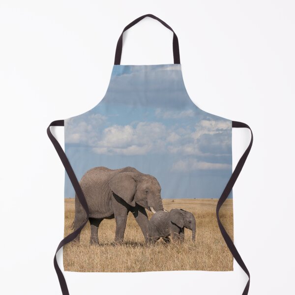 Item preview, Mama elephant with baby elephant designed and sold by Ingo Gerlach.