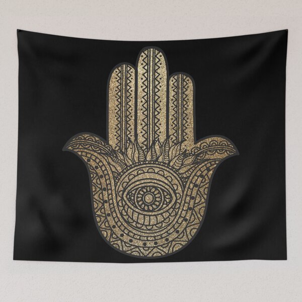 Item preview, Golden Hamsa Hand designed and sold by maryedenoa.