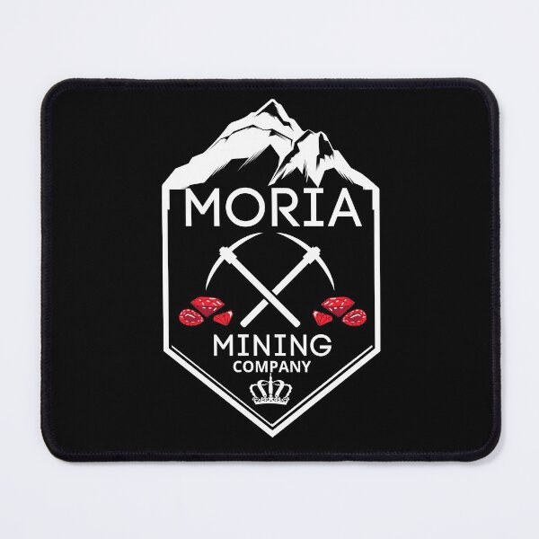 Item preview, Moria mining company black T-Shirt designed and sold by Strale25kv.