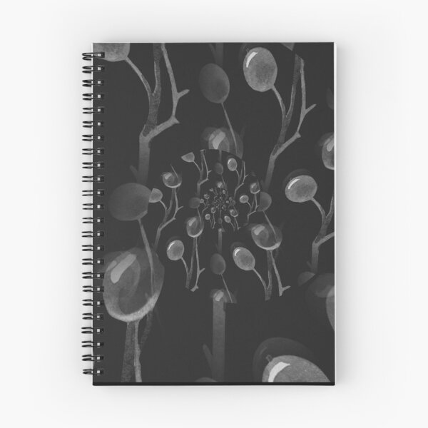 Aperçu de l'œuvre Gray Watercolor Berries Goth créée et vendue par gothart.
