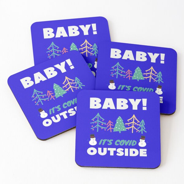Item preview, Baby It's Covid Outside Funny Christmas Xmas designed and sold by Nero9o.
