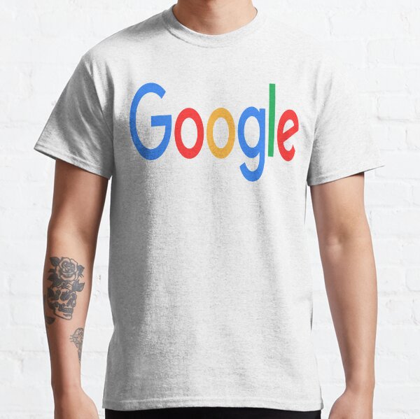 Google Logo Icon Geschenk für Google Fan Classic T-Shirt