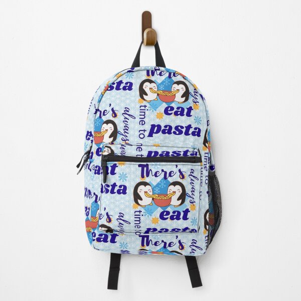 Item preview, Penguin, winter, snow, new year, Christmas, spaghetti, pasta, two, black, gift, holiday, vacation, congratulations designed and sold by Oksanka21.