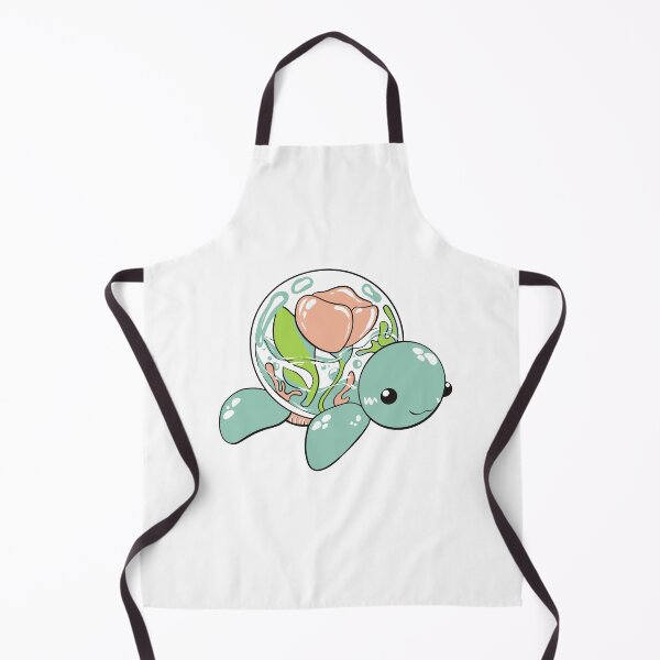 Item preview, green flowers cute little turtles essential designed and sold by Oliverworld.