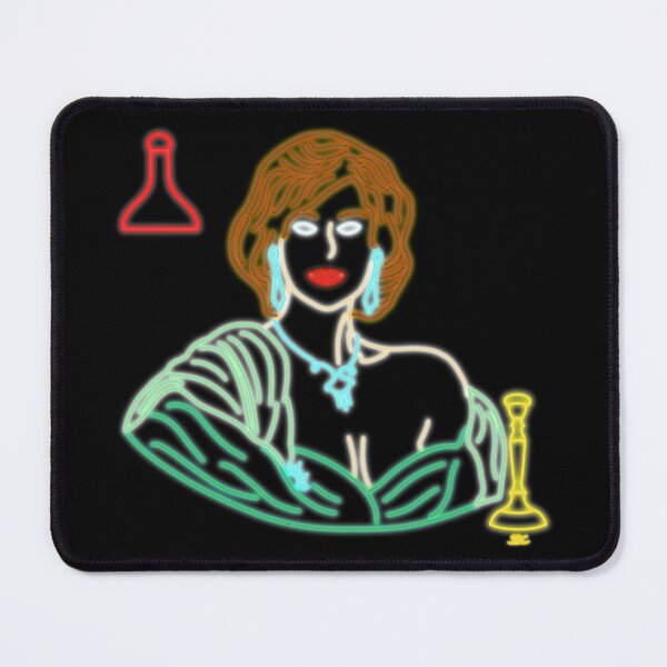 Item preview, Miss Scarlet - Neon Portrait designed and sold by SpectreSparkC.