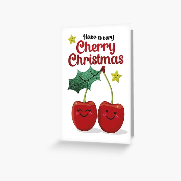 Item preview, Have a Very Cherry Christmas designed and sold by Victoria Ellis.