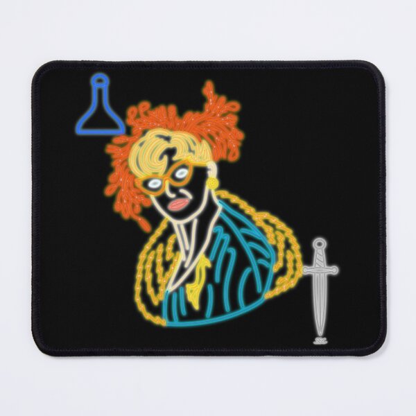 Item preview, Mrs. Peacock - Neon Portrait designed and sold by SpectreSparkC.