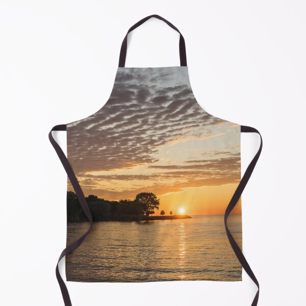 Item preview, Peninsular Sunrise - Glorious Feathery Clouds over Lake Ontario in Toronto designed and sold by Georgia Mizuleva.