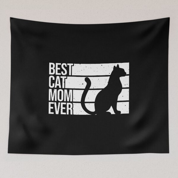 Item preview, Best Cat Mom Art Girl Cat Pet Animal Kitten Lovers designed and sold by Dillan-TShirt.