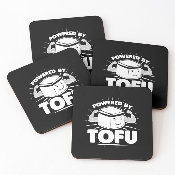 Item preview, Powered By Tofu, Sustainable Soy Vegetarian Vegan Gift designed and sold by Shirtflyer.