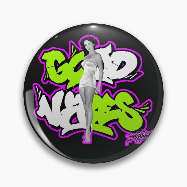 Item preview, ELISABETH TAYLOR GOOD VIBES BY ESONE URBAN GRAFFITI STREET STYLE  designed and sold by GraffitiBomberZ.