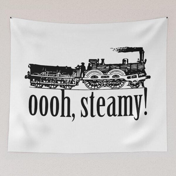 Item preview, Ferroequinologist / Train Enthusiast / Railway Fan - Oooh, Steamy! designed and sold by ClickForMore.