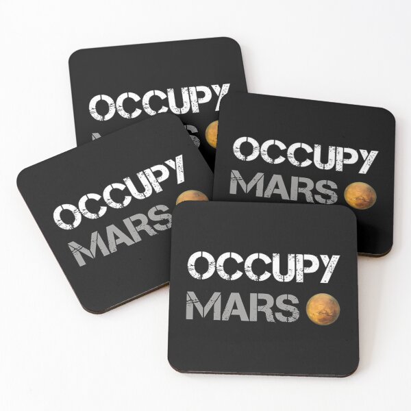 Item preview, Occupy Mars - Thanksgiving, Christmas And Birthday Party Gift Ideas for Elon Musk Lovers and Fans designed and sold by Memeing Everything.