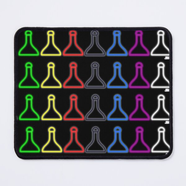 Item preview, Neon Clue Game Pieces designed and sold by SpectreSparkC.