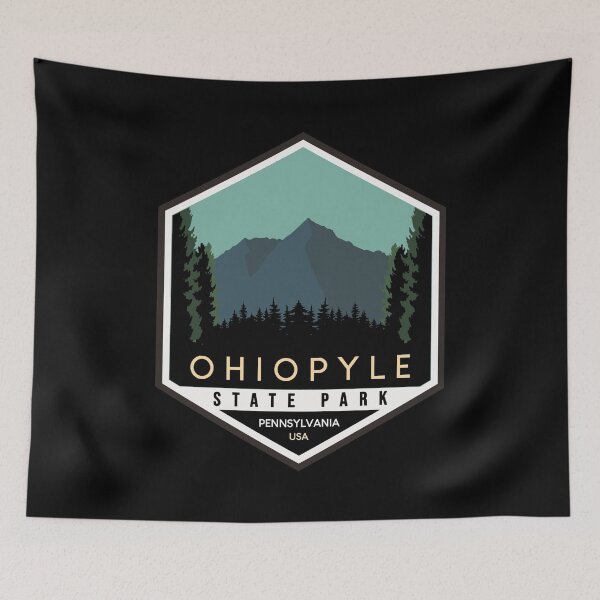 Item preview, Retro Ohiopyle State Park Pennsylvania designed and sold by Friday NightCo.