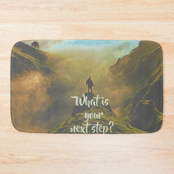 Item preview, What is your next step? designed and sold by Ingrid Hütten.