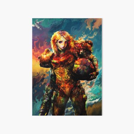 Samus Art Board Print