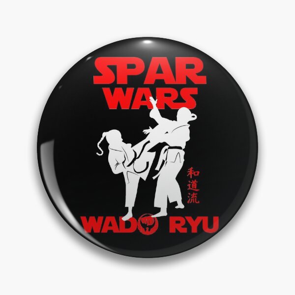 Item preview, Wado Ryu Karate Kumite Spar Wars - Martial Arts Fashion Design designed and sold by Zanshin-Art.