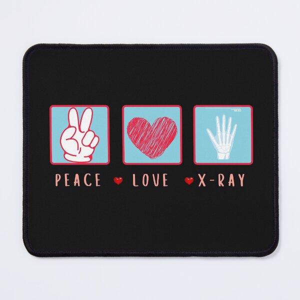 Item preview, Peace Love X-Ray Radiology Shirt designed and sold by bonus24.