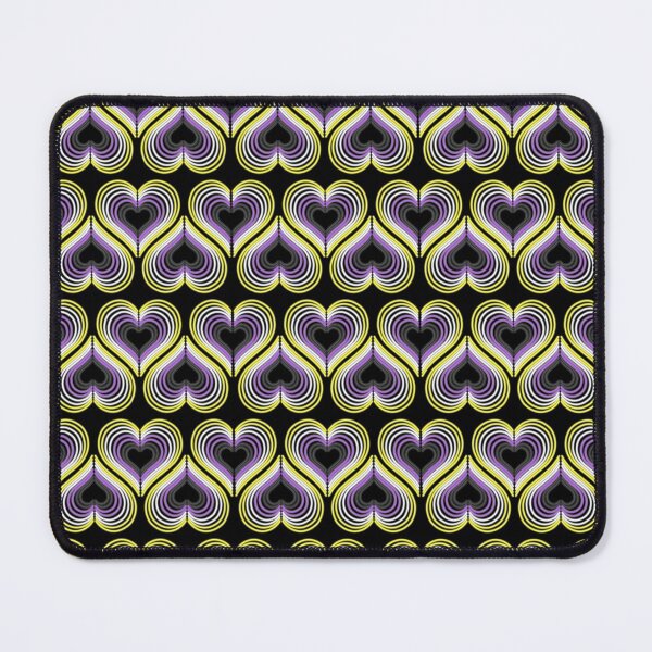 Item preview, Neon Non Binary Hearts designed and sold by SpectreSparkC.