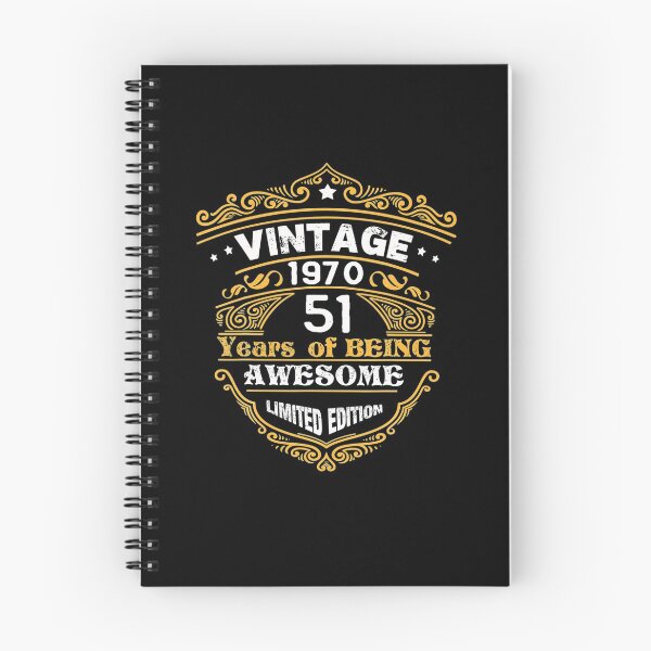 Item preview, Born in 1970 Gift Shirt 51 Years Of Being Awesome Birthday  designed and sold by BruceSpears.