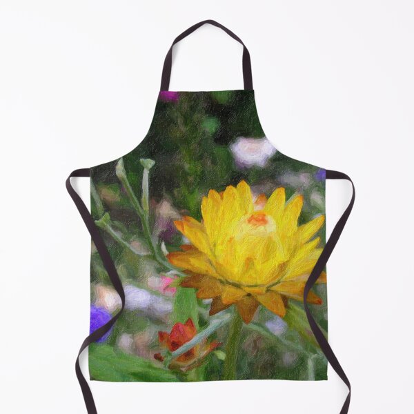 Item preview, Everlasting Yellow Flower, Print Painting artwork designed and sold by JonDelorme.