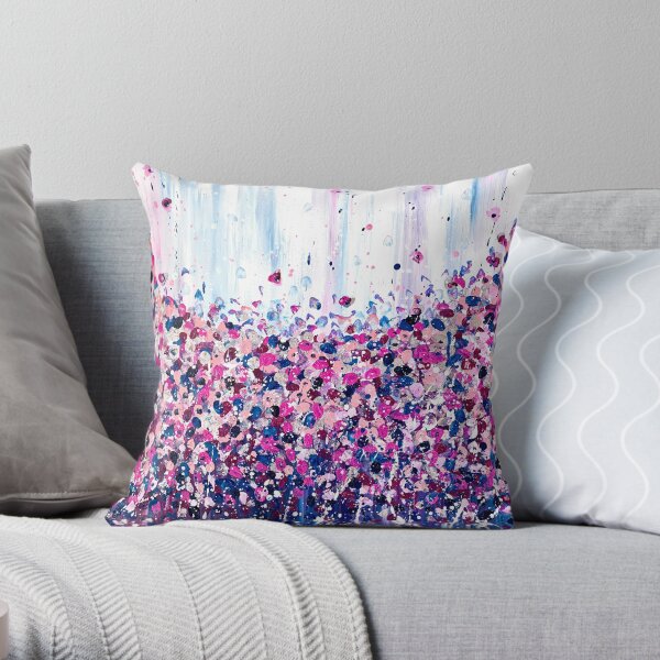 Confetti Chaos Throw Pillow