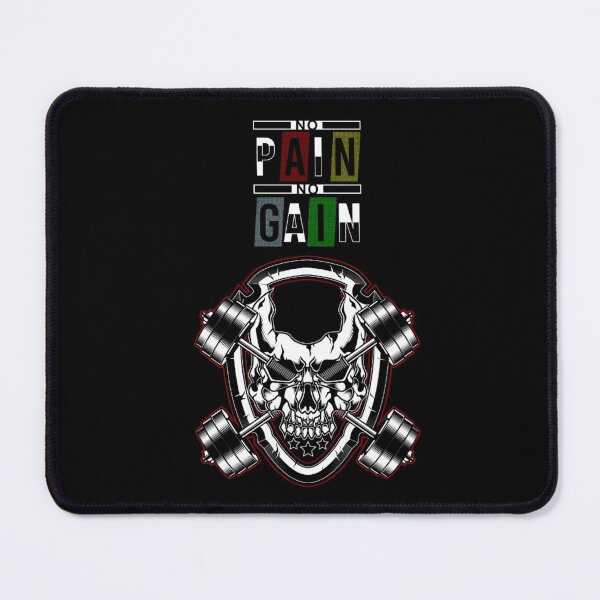 Item preview, No Pain No Gain Dumbbell Fitness Design designed and sold by darknessjeff86.