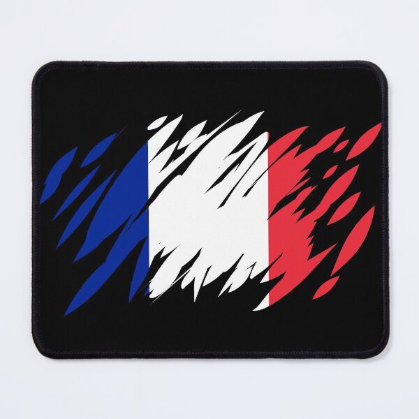 Item preview, Ripped France Flag designed and sold by TwistedEarth.