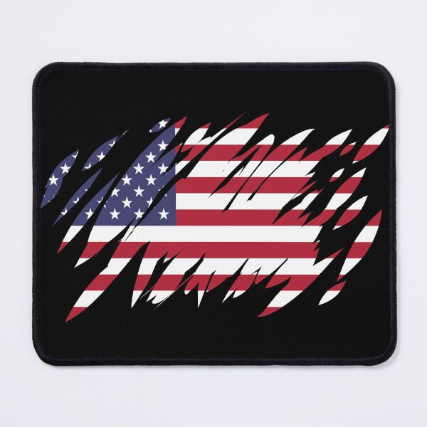 Item preview, Ripped American Flag designed and sold by TwistedEarth.