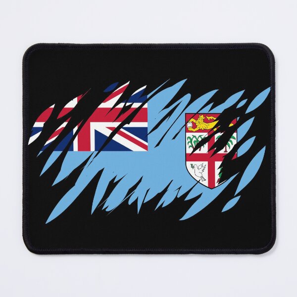 Item preview, Ripped Fiji Flag designed and sold by TwistedEarth.