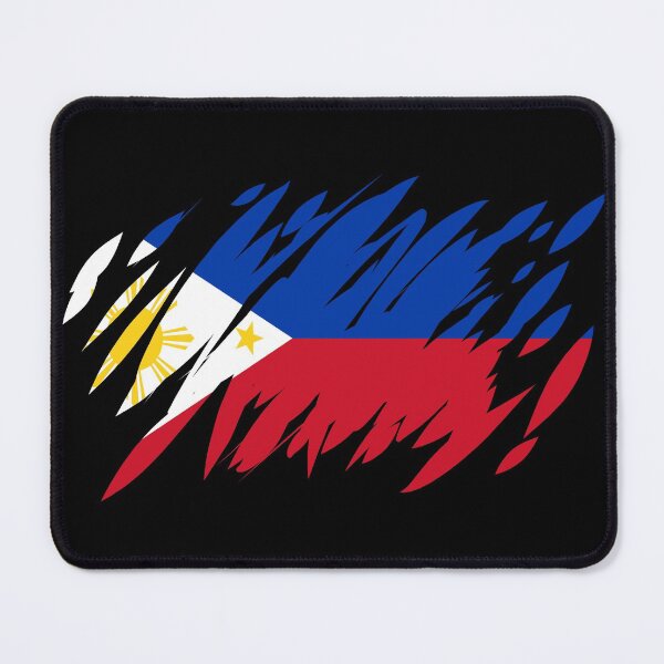 Item preview, Ripped Philippines Flag designed and sold by TwistedEarth.