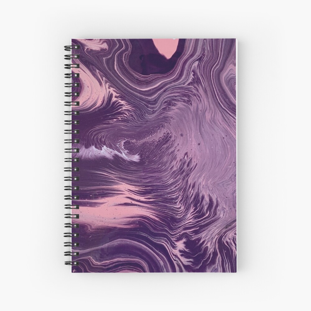 Satin Mirage Spiral Notebook