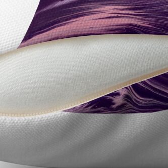 Alternate view of Satin Mirage Throw Pillow
