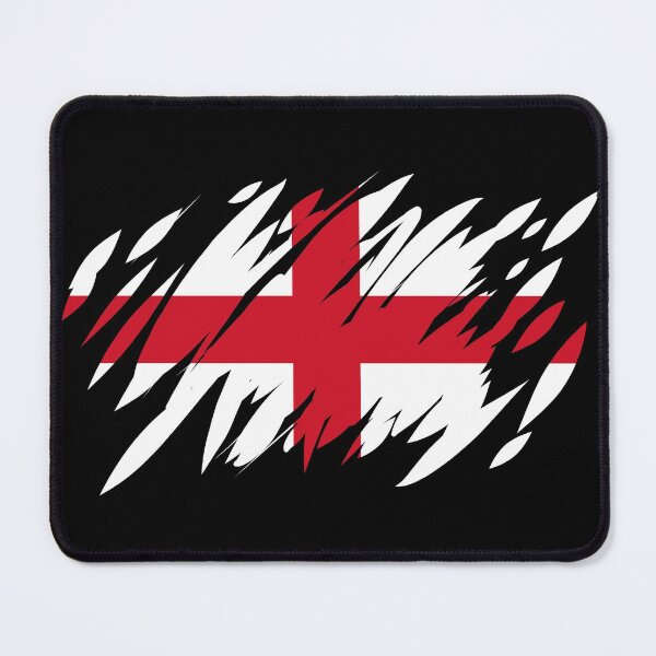 Item preview, Ripped England Flag designed and sold by TwistedEarth.