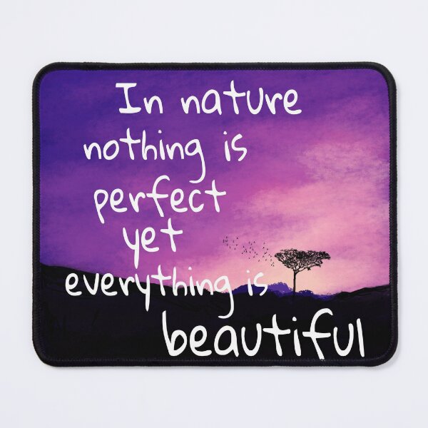 Item preview, Nothing is perfect, everything is beautiful designed and sold by TwistedEarth.