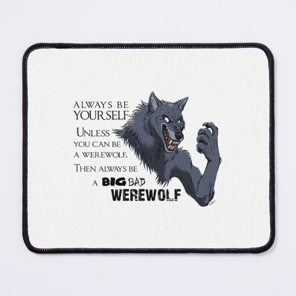 Item preview, Werwolf T-ShirtAlway be a big bad werwolf - design for light fabric colors designed and sold by LaganSmith.