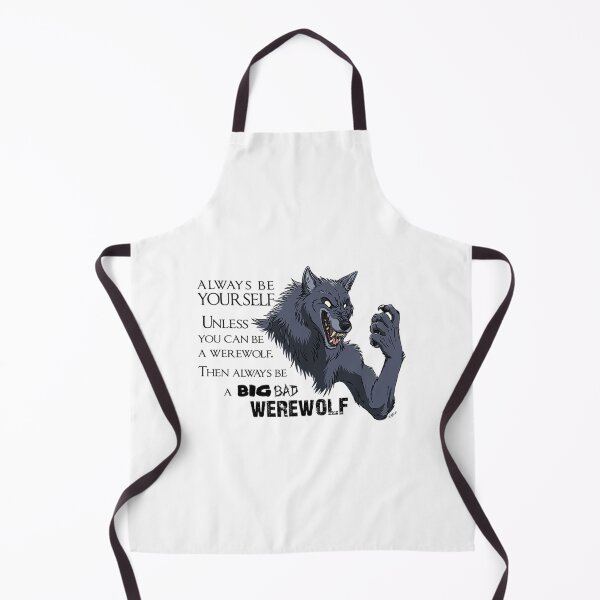 Artikelvorschau, Werwolf T-ShirtImmer ein großer böser Werwolf sein - Design für helle Stofffarben entworfen und verkauft von LaganSmith.